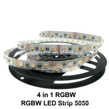 DC12V 5050 SMD RGBW conduziu a luz de tira para interno usado